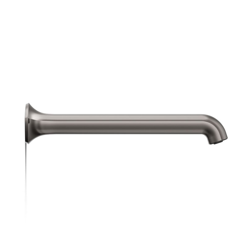 Wall-Mount 12 In. Bath Spout With Straight Design, Vibrant Titanium