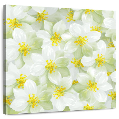 Fleurs de jasmin blanches