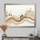 Décoration murale minimaliste en marbre beige River I - Minimalist