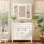Meuble-lavabo 36 po avec lavabo supérieur et armoire à miroir
