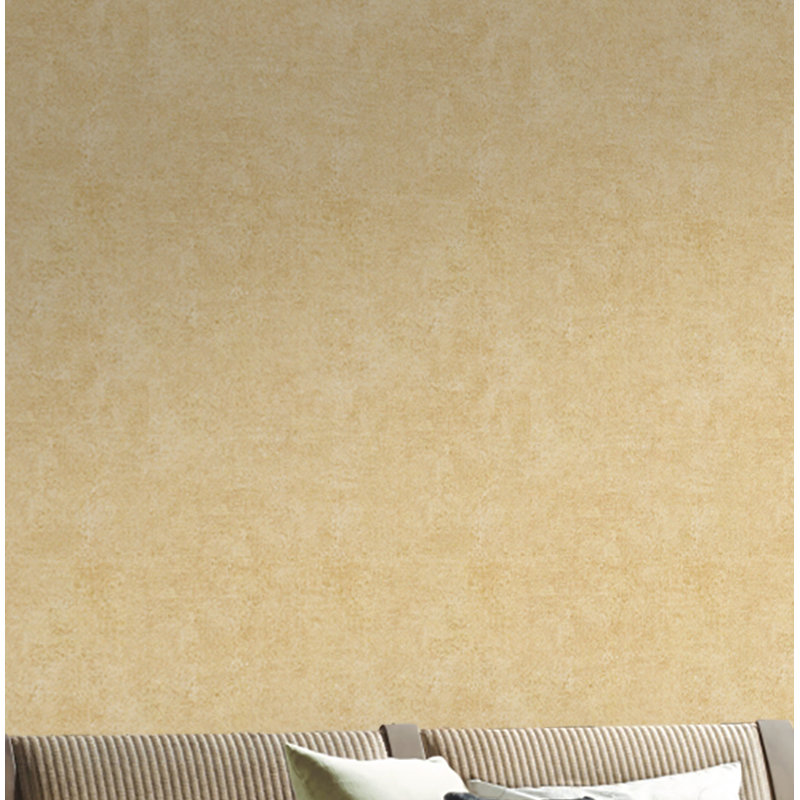 Rouleau de papier peint Mihalis, Beige / jaune / métallique, L 33 pi x l 21 po