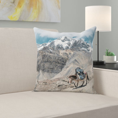 Mountain Throw Pillow