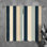 Vertical Stripes Window Curtains Striped Navy Drapes_Navy;Beige