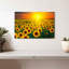 Alvord, coucher de soleil avec tournesols-107502710