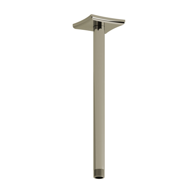 12" Ceiling Mount Shower Arm With Square Escutcheon