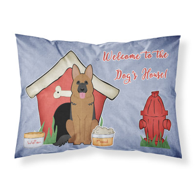 Taie d’oreiller chien house