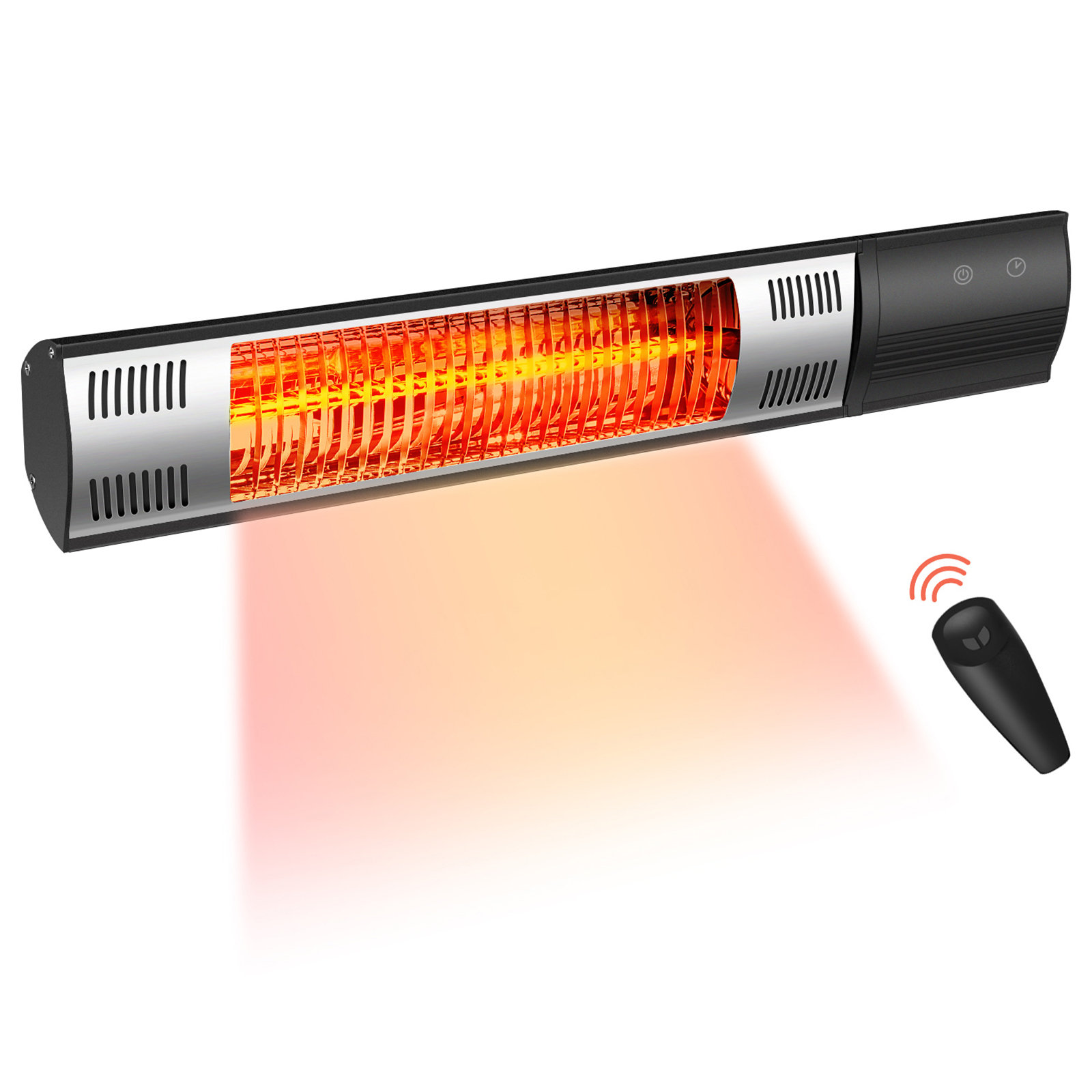 AQQRRA - Chaufferette électrique murale 1500 watts avec 5100 BTU avec ...