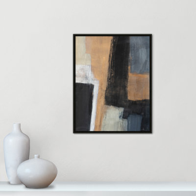 Calderon Karl Metallic Slate I, reproduction d'art sur toile