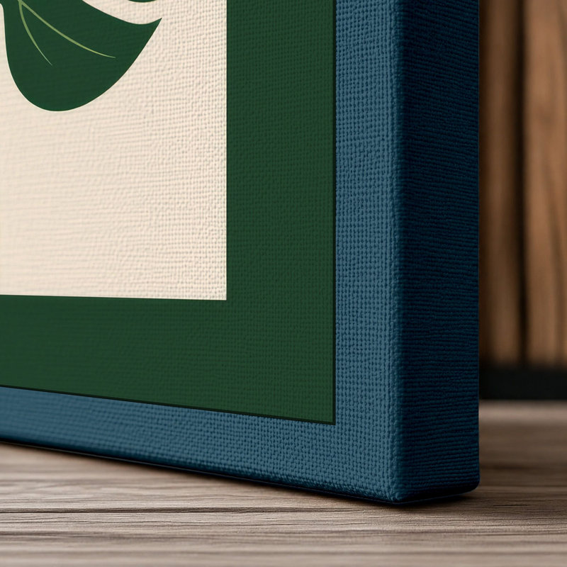 Print, 18x12 - 45.7 x 30.5 cm, Teal Border