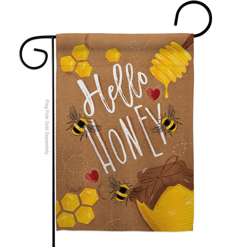 Double Sided 18.5'' H x 13'' W Polyester Animal Garden Flag