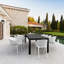 Chaise d'appoint empilable pour patio Farrah-1582597413