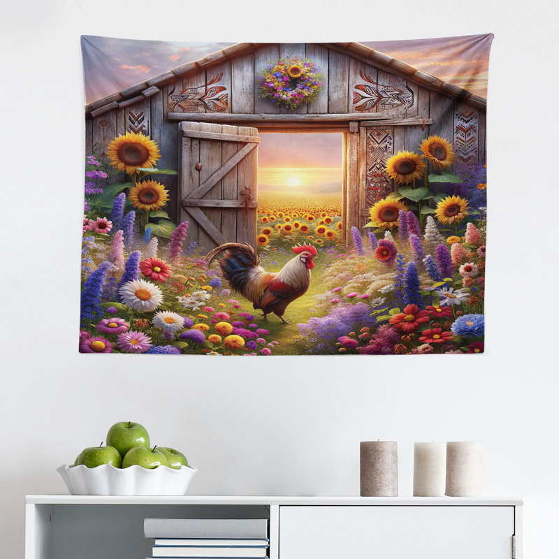 Microfiber Tapestry, 30" H x 45" W
