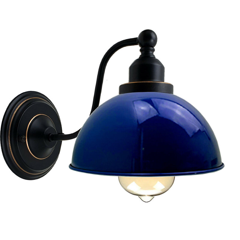 Wigburg Barn Light, Navy Blue, No