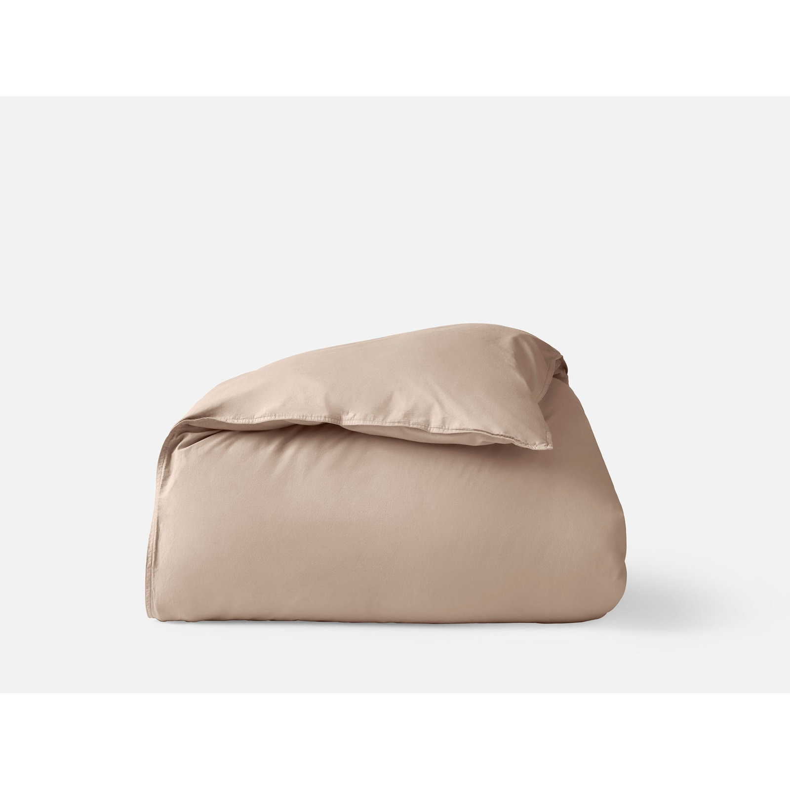 Organic Cotton Percale Duvet Cover, Twin Duvet Cover, Hazel Chambray