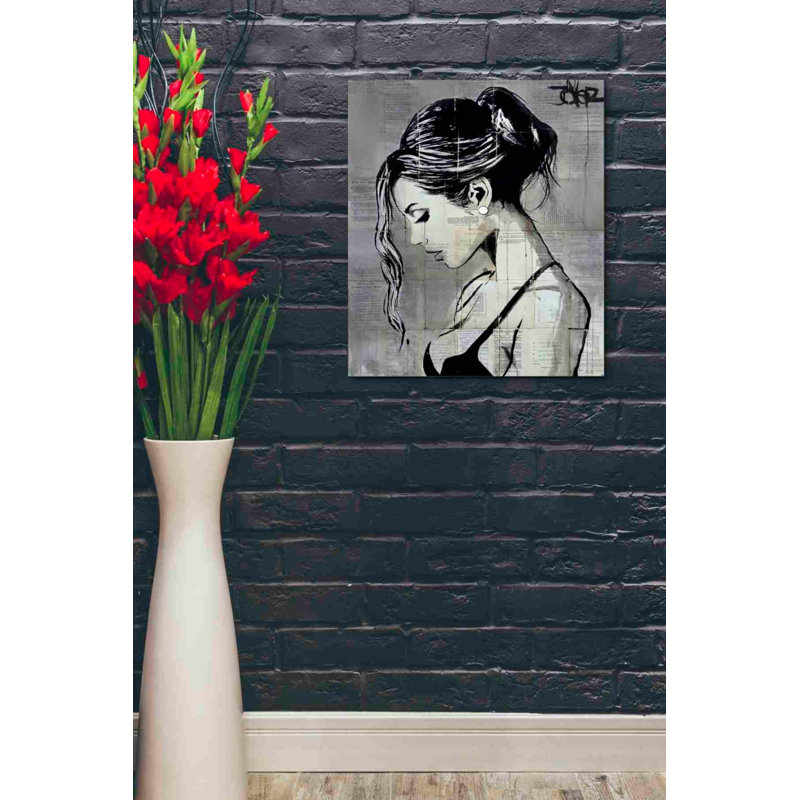 Being par Loui Jover - impression sur toile tendue, H 24 po x l 20 po x P 0,75 po