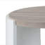 Table basse en chêne et blanc Zoma