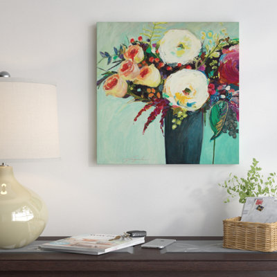 «Ode to Summer IX» par Jacqueline Brewer - reproduction d'art sur toile tendue