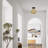 Aliane 1 Light Bronze Small Semi-flush-1228101013