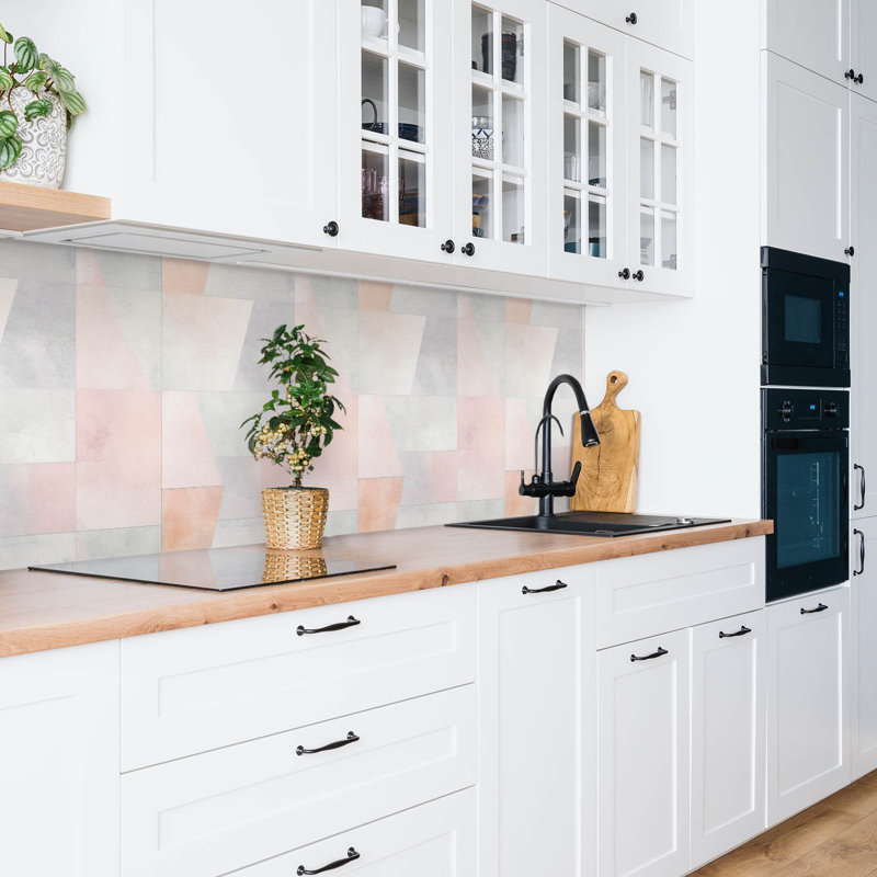 Self Adhesive Vinyl Splashback Wall Panel Sticker Tile Peel Stick 100x50 cm Stone composition