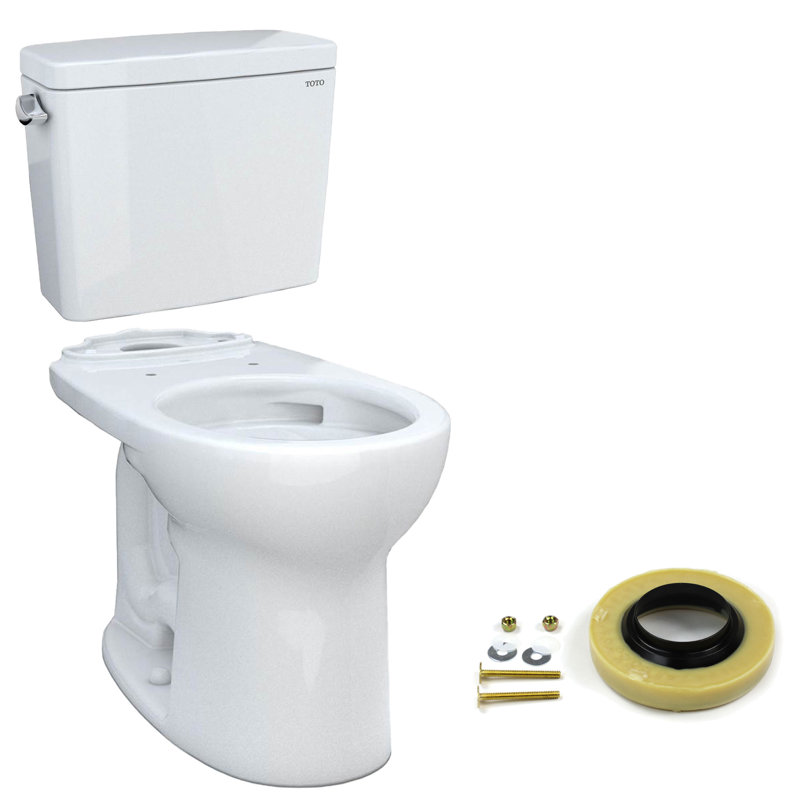 Toilette ronde deux pièces Drake, Coton