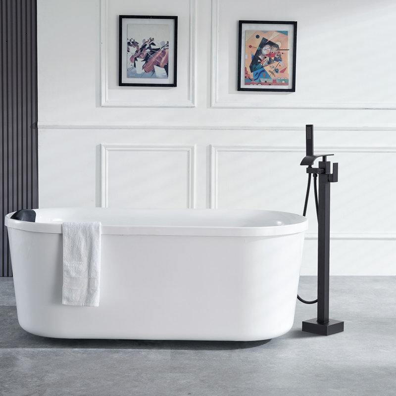 Complete Shower System, Matte Black