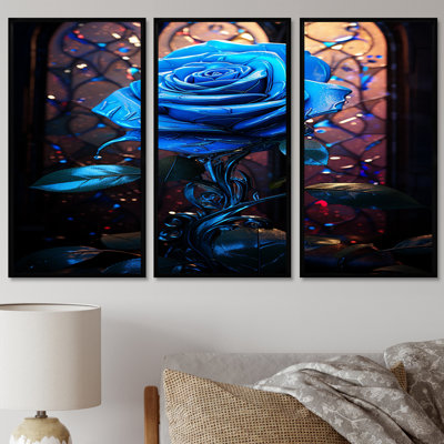Godinne - Rose Wall Art Print Set