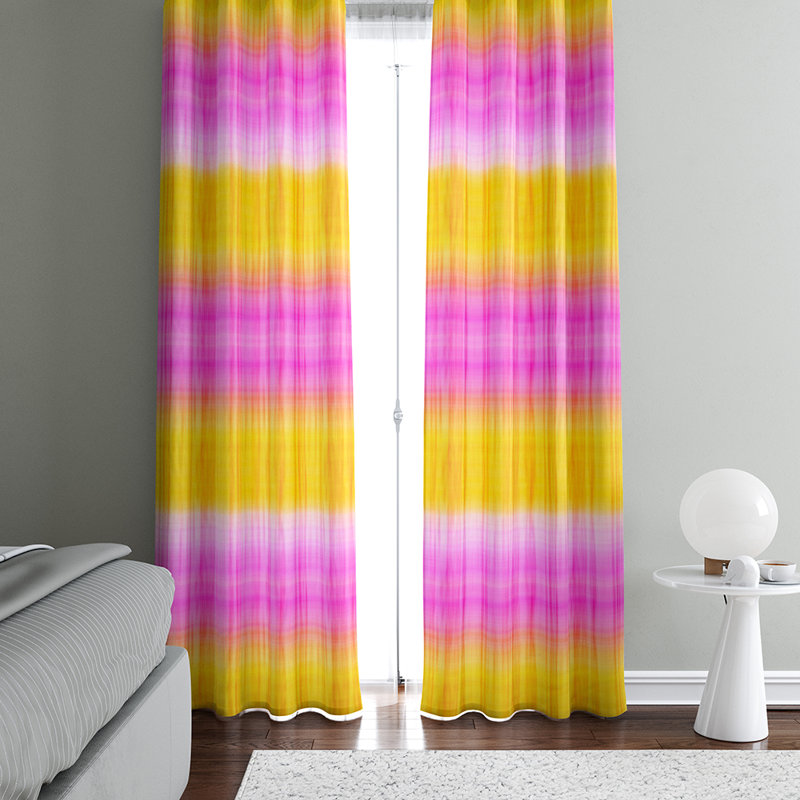 Paire de rideaux semi-transparents Cinema Candy, L 20 po x L 61 po
