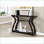 Black &amp; Grey Laminate Coffee Table with 6 Shelves, Contemporary Modern Side Table for Living Room Storage &amp; Decor-1070416664