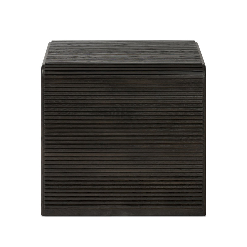 Leo End Table, Black