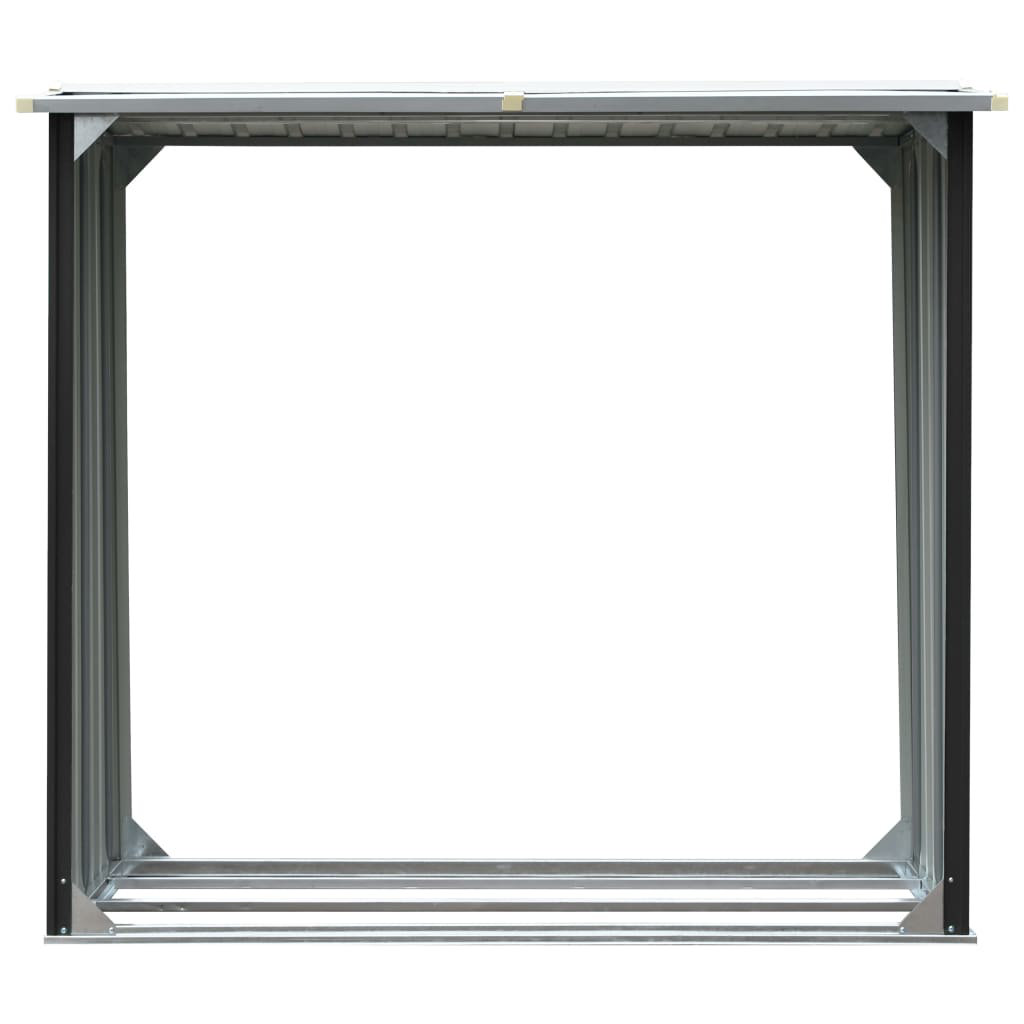 Log Storage Shed Galvanised Steel