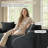 80" Loveseat Sofa with Deep Seat – Spacious Corduroy Compression Cloud Couch for Bedroom, Dorm, Apartment-374721725