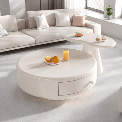 Ensembles de tables basses de style crème