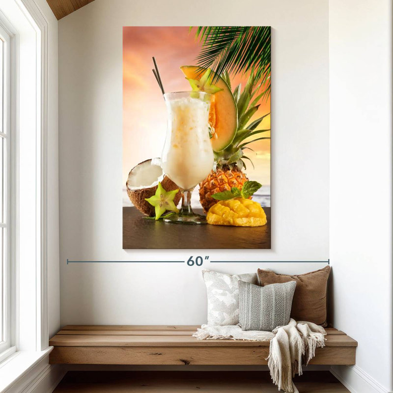 Yarlin Cocktail By The Beach, 51" H x 34" W