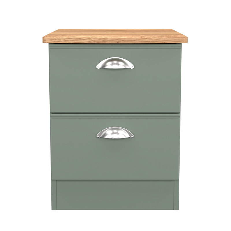 Conners 40cm W Manufactured Wood Bedside Table