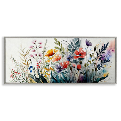" Bold Floral Hues Blooming Nature " by Ziwei Li