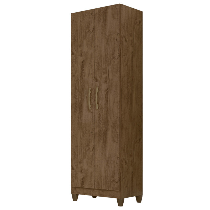 Armoire de rangement Mihovil - Brun, Brun