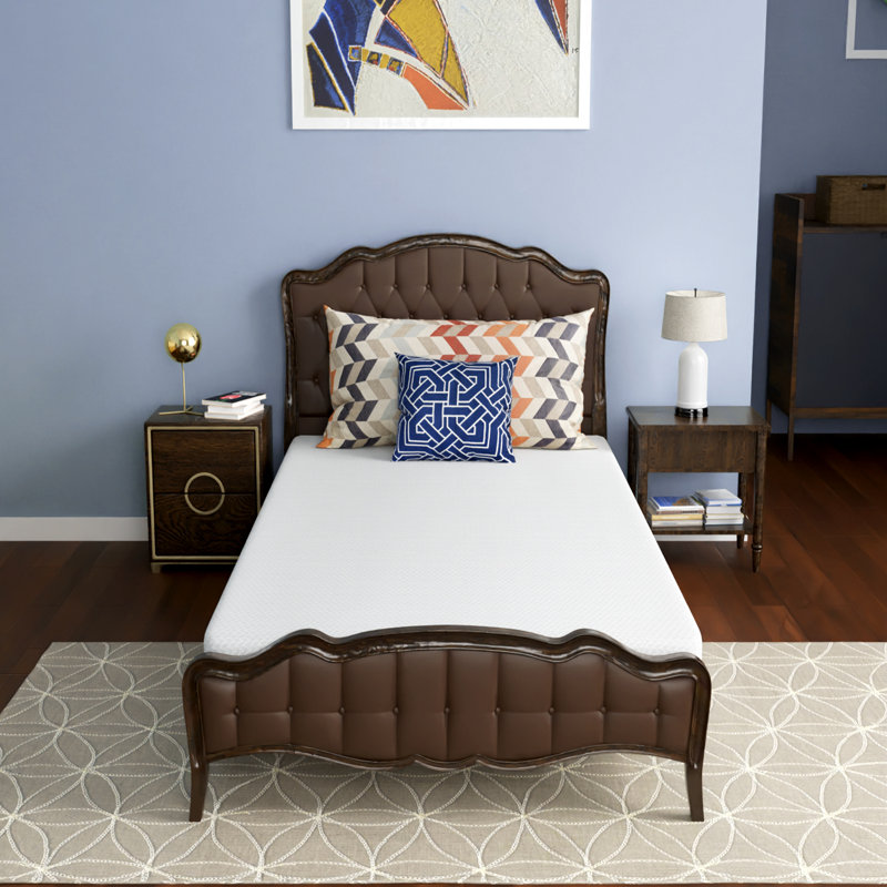 Alwyn Home Metompkin Medium Memory Foam Mattress, Twin, 6"