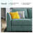 Upholstered L-Shaped Sectional Reversible-1181794908