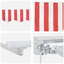 VidaXL Polyester Cover Retractable Patio Awning-126441609-126441612-126441615
