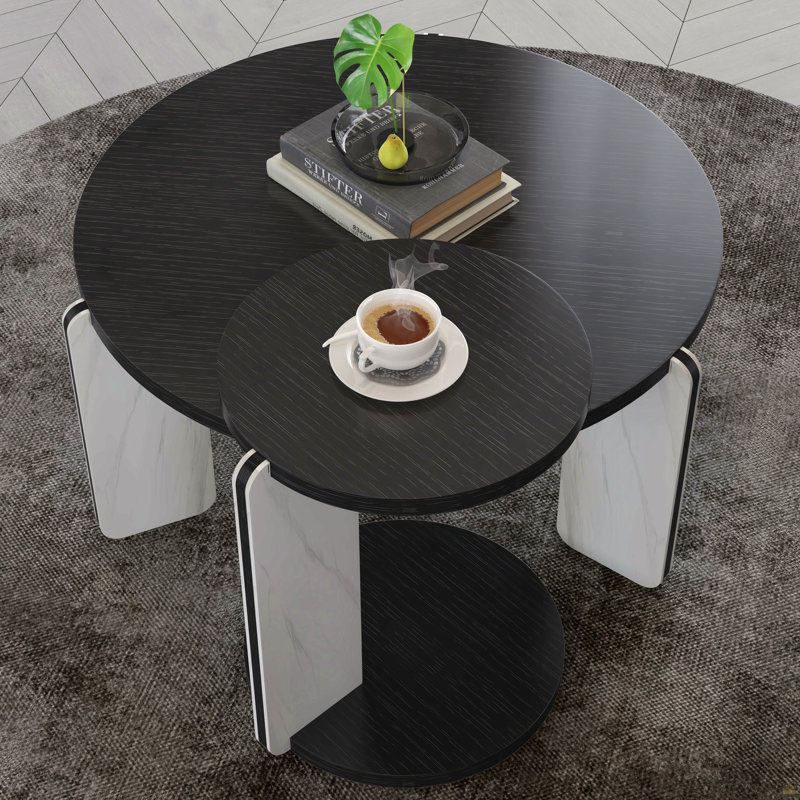 Table basse ronde