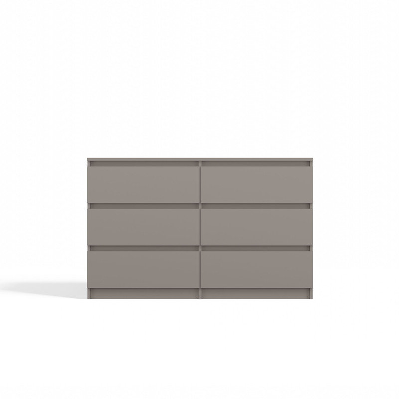 Bebhinn 120 cm W Chest of 6 Drawers