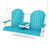 Bleu Aruba / blanc est en rupture de stock
