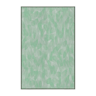 Tapis vert tissé à la machine