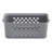 IRIS Medium Plastic Storage Baskets, Gray-901997869