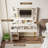 Makeup Vanity With Lights, Vanity Desk With Mirror And Power Outlet