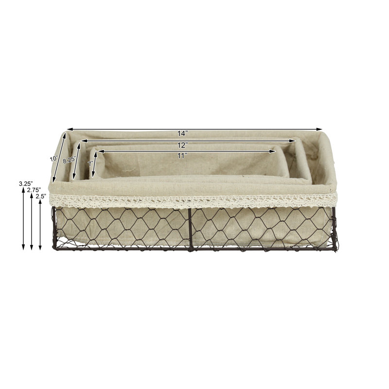 Panier en fil Fieldon