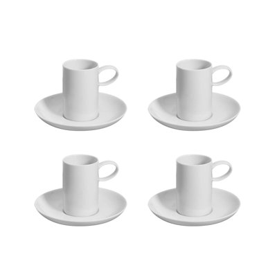 Tasse à expresso blanche Domo
