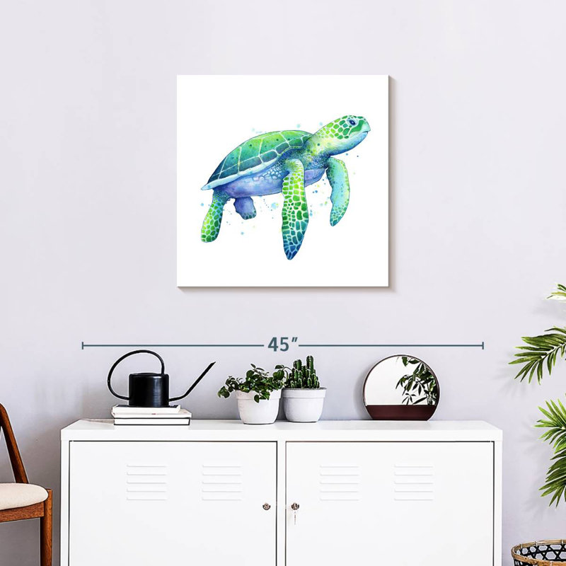 Tortues de mer Crowle, H 24 po x l 24 po