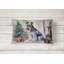 Schnauzer Christmas Fabric Decorative Pillow