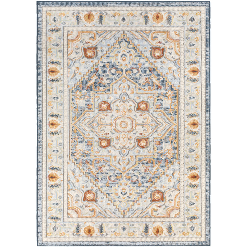 Janicki Oriental Indoor Rug, Rectangle 5' x 7'
